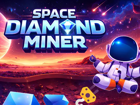 Play Space Diamond Miner - Free Online Arcade